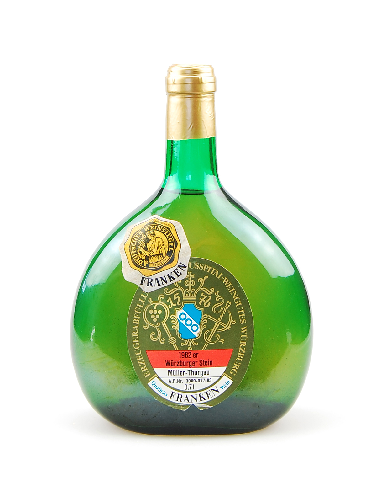 Wein 1982 Würzburger Stein Julius Spital Müller-Thurgau