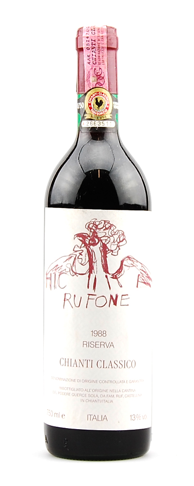Wein 1988 Chianti Classico Querce Sola-Rufone