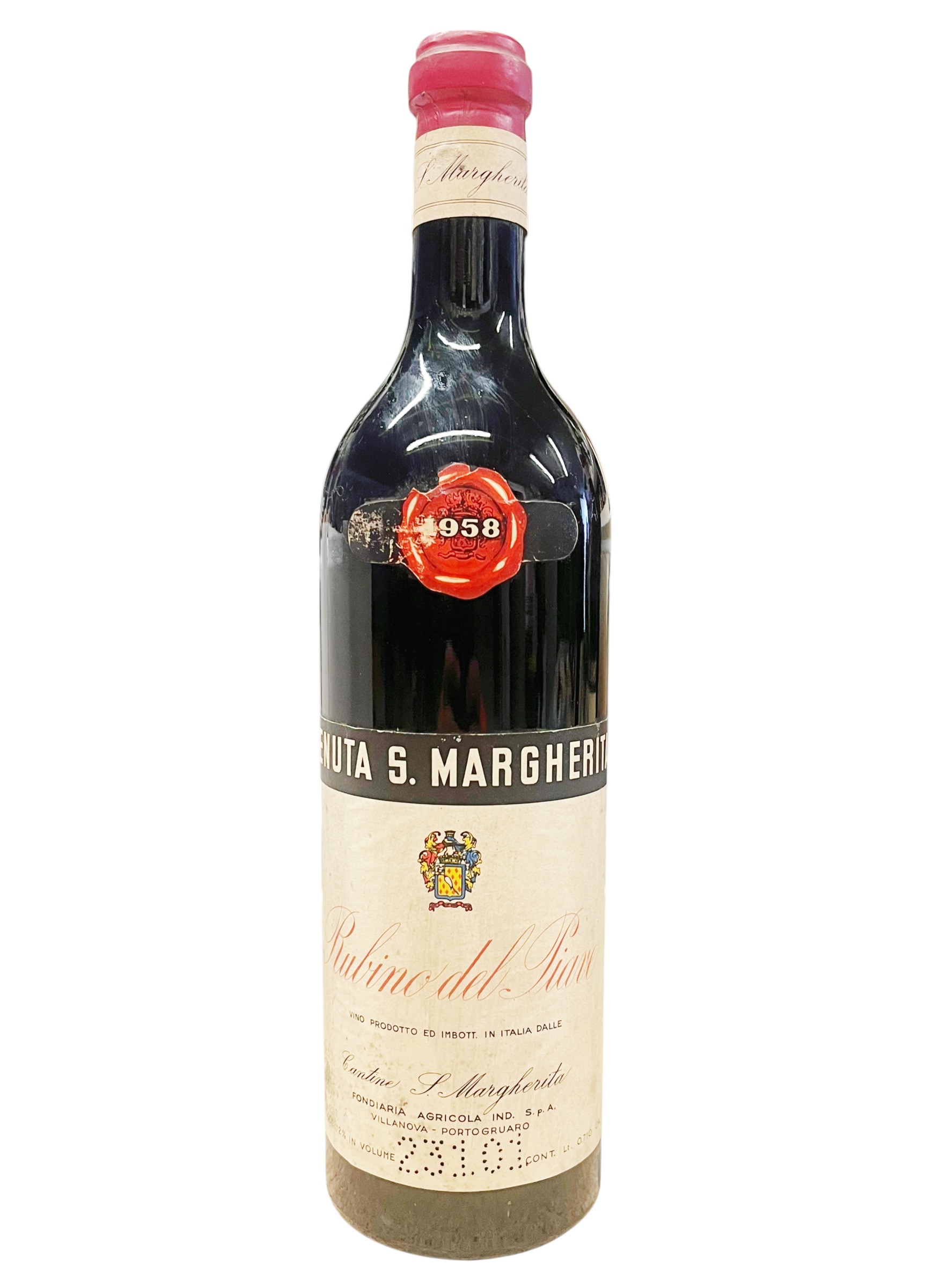 Wein 1958 Rubino del Piave Tenuta S. Margherita