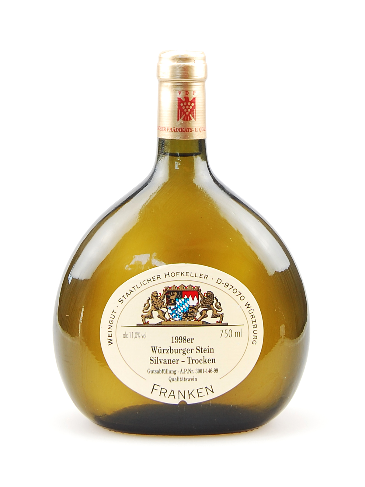 Wein 1998 Würzburger Stein Silvaner Trocken