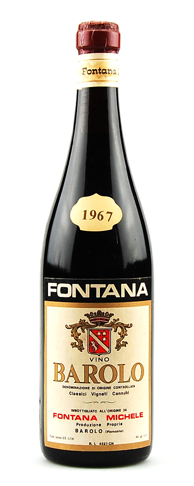 Wein 1967 Barolo Michele Fontana