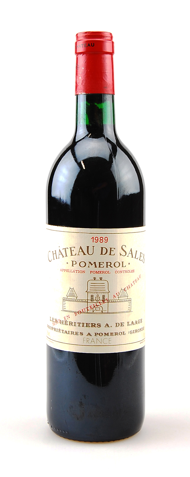 Wein 1989 Chateau de Sales Appelation Pomerol