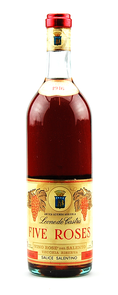 Wein 1946 Five Roses Vecchia Riserva Rosato de Castris