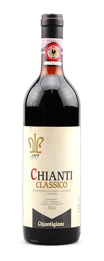 Wein 1989 Chianti Classico Le Chiantigiane