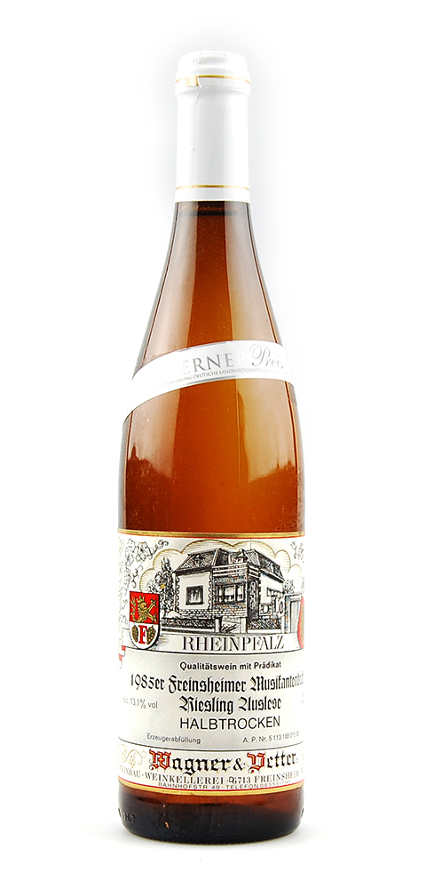 Wein 1985 Freinsheimer Musikantenbuckel Auslese