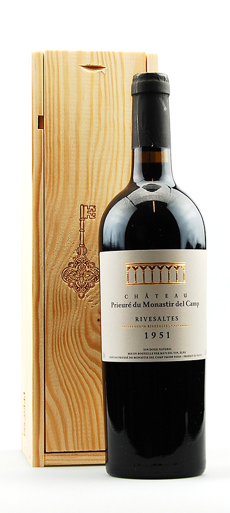 Wein 1951 Rivesaltes Chateau Prieuré du Monastir