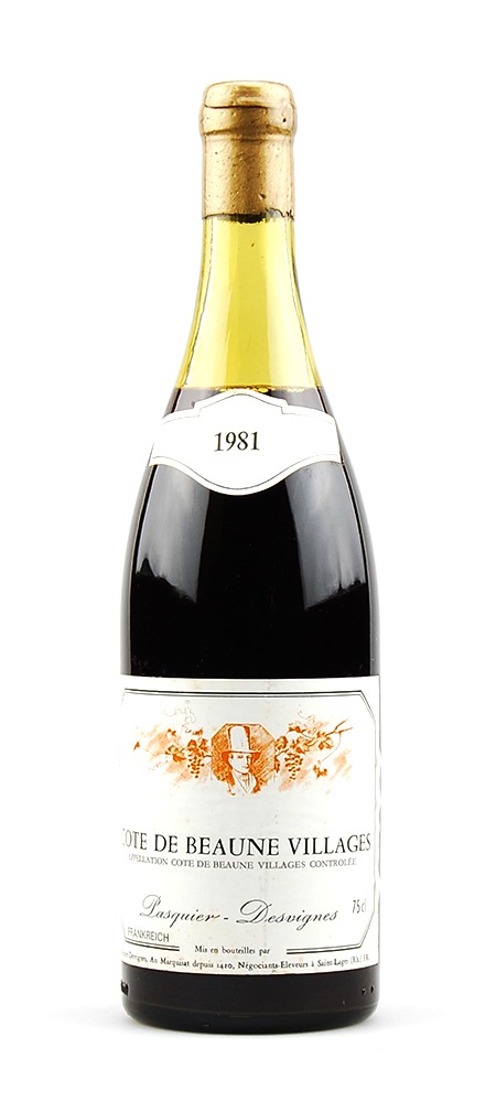 Wein 1981 Cote de Beaune Village