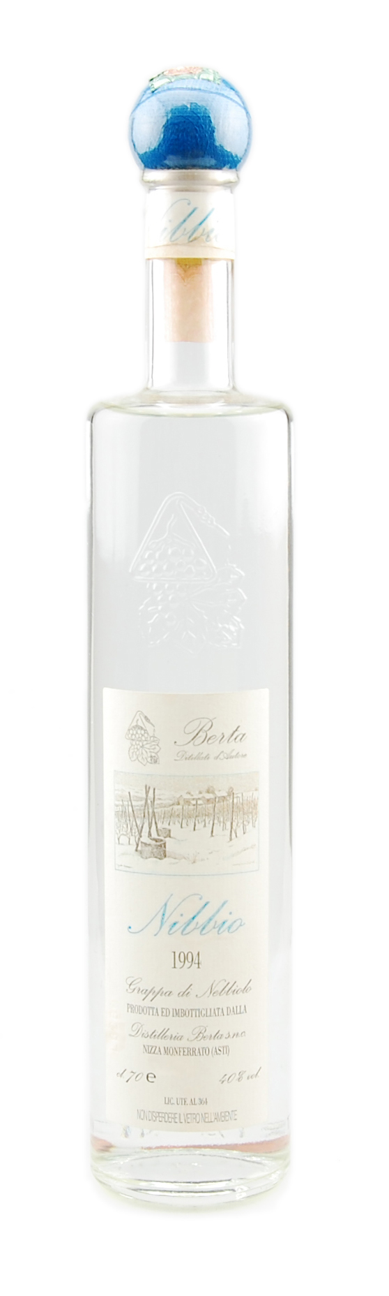 Grappa 1994 di Nebbiolo Berta