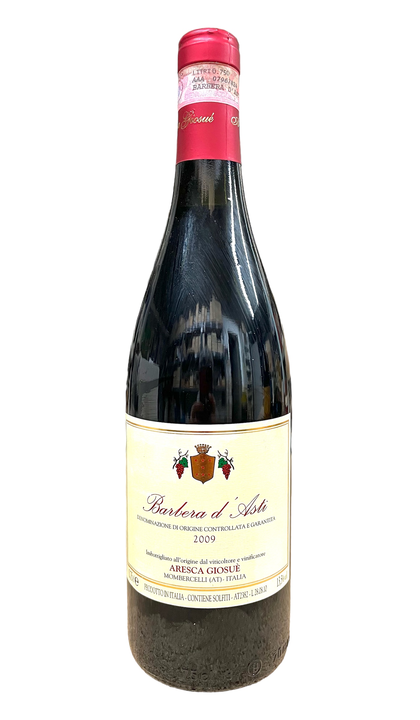 Wein 2009 Barbera d´Asti Aresca