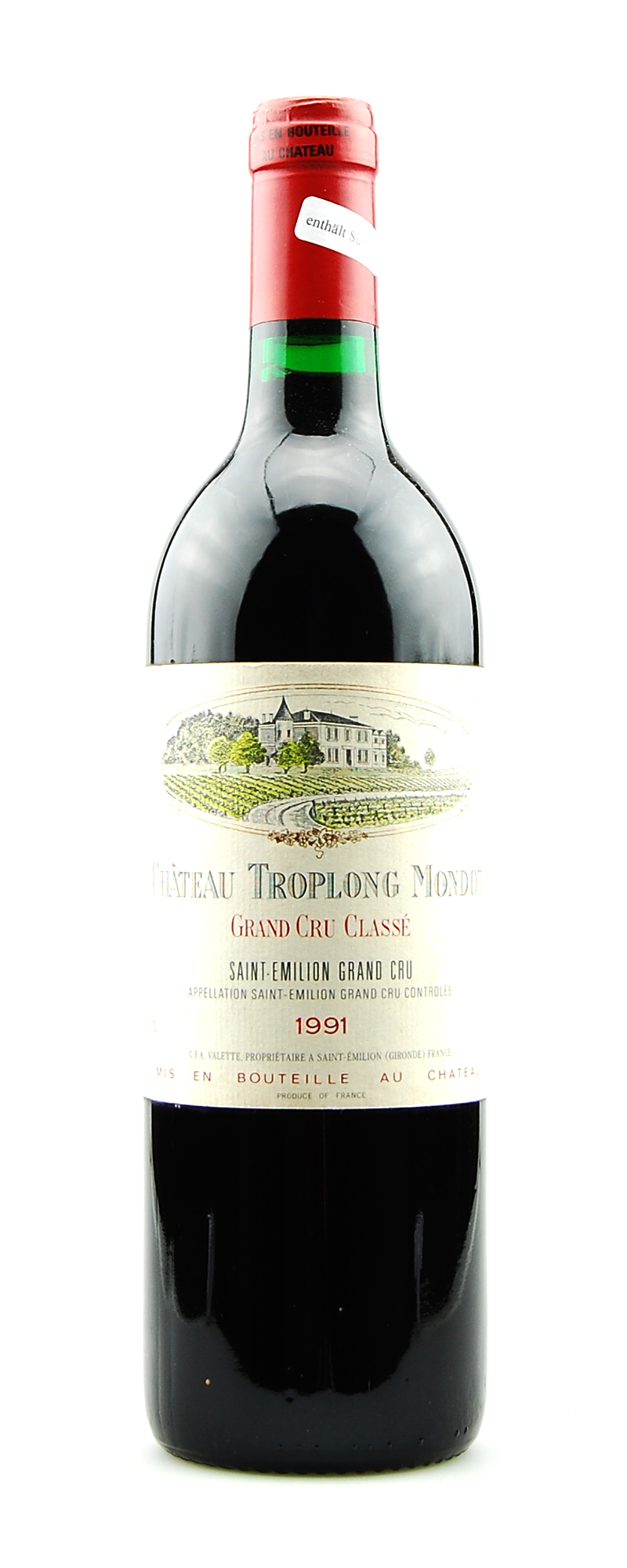 Wein 1991 Chateau Troplong Mondot 2eme Grand Cru