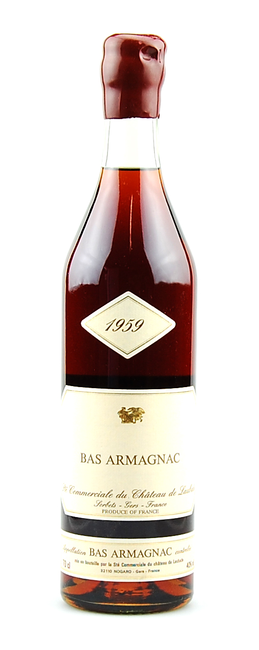 Armagnac 1959 Bas-Armagnac Chateau de Laubade