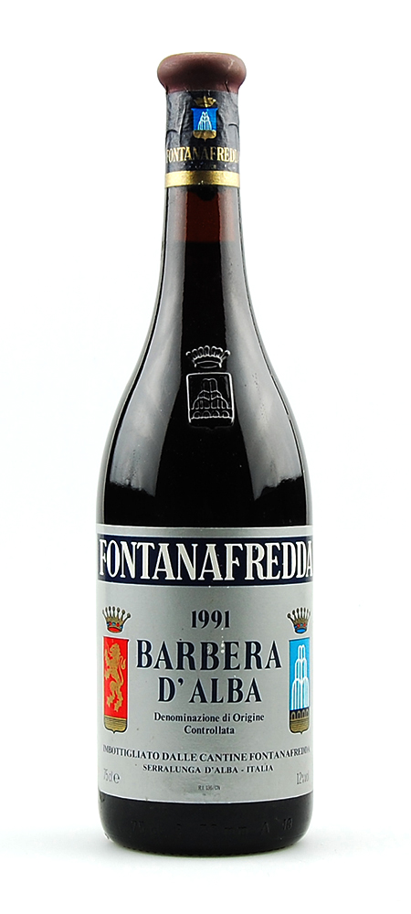 Wein 1991 Barbera d´Alba Fontanafredda