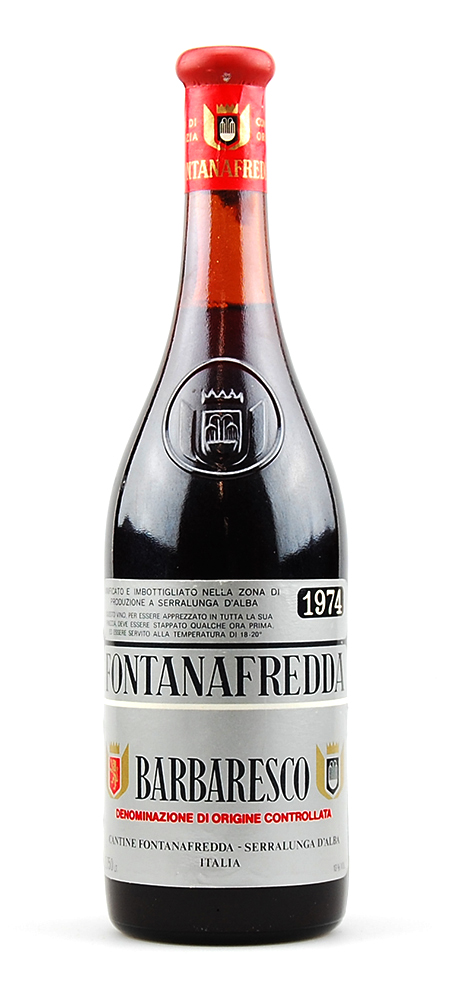 Wein 1974 Barbaresco Fontanafredda