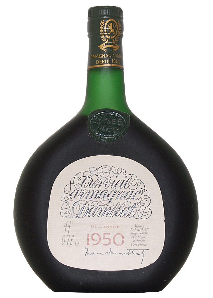 Armagnac 1950 Tres Vieil Armagnac Damblat