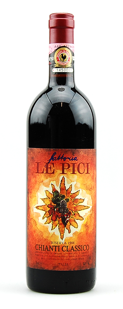Wein 1988 Chianti Classico Fattoria Le Pici Riserva