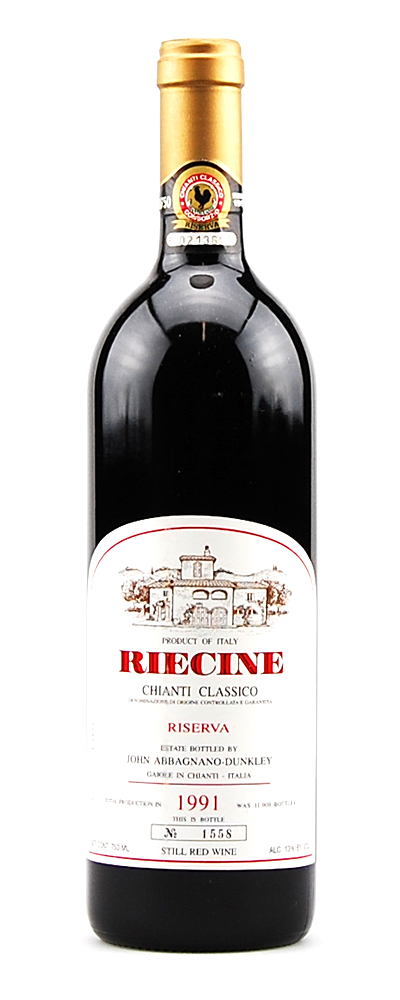 Wein 1991 Chianti Classico Riserva Numerata Riecine