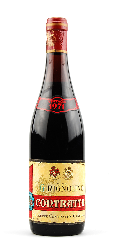 Wein 1971 Grignolino Giuseppe Contratto