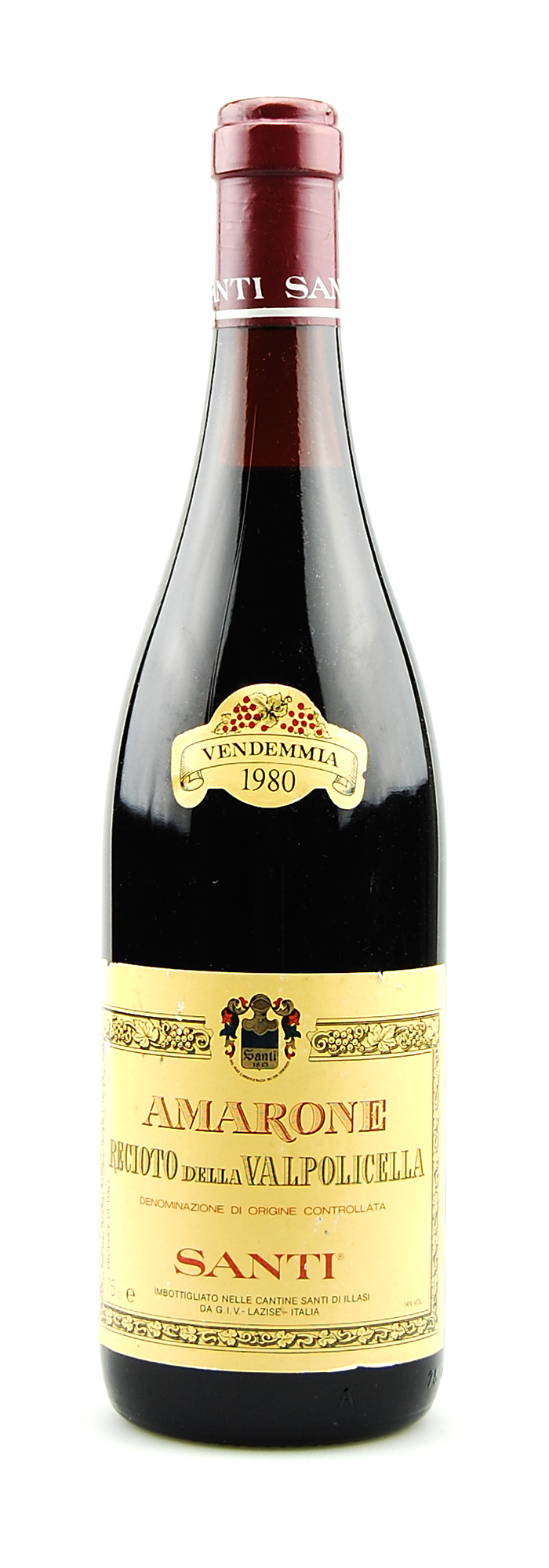 Wein 1980 Amarone Recioto della Valpolicella Santi