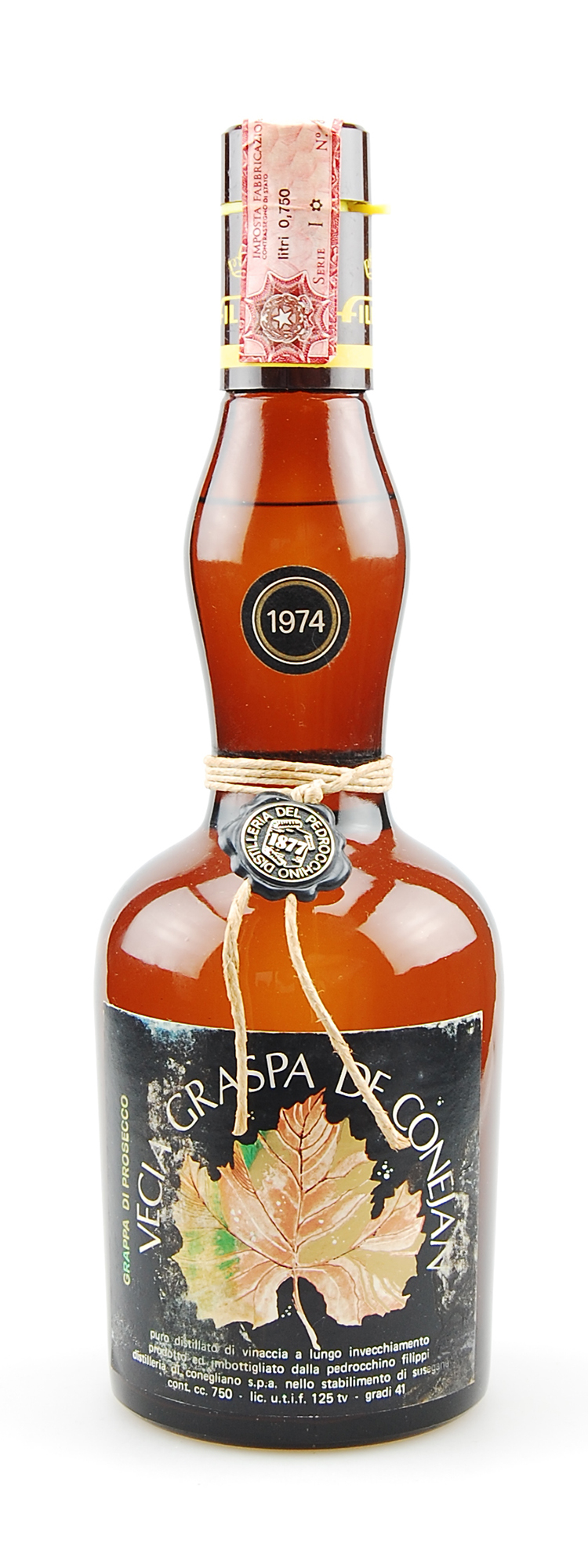 Grappa 1974 di Prosecco Graspa de Conejan Filippi