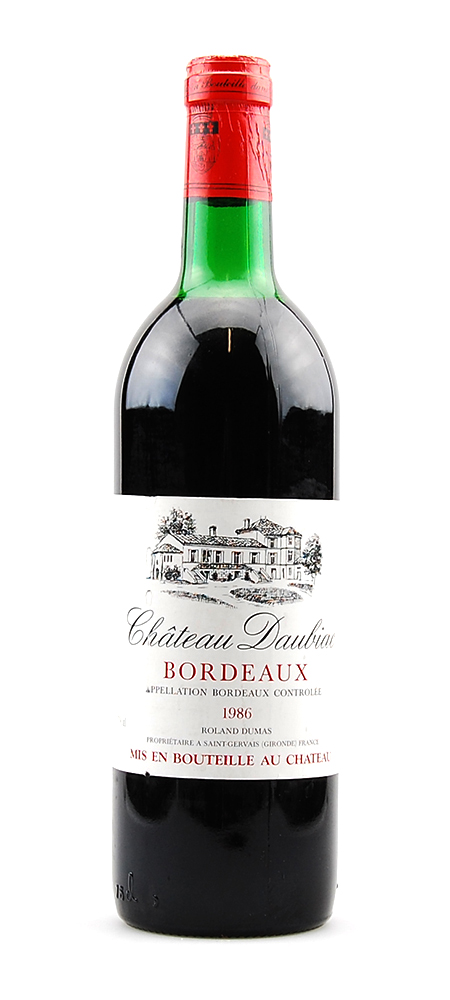 Wein 1986 Chateau Daubiac Appelation Bordeaux Controlee
