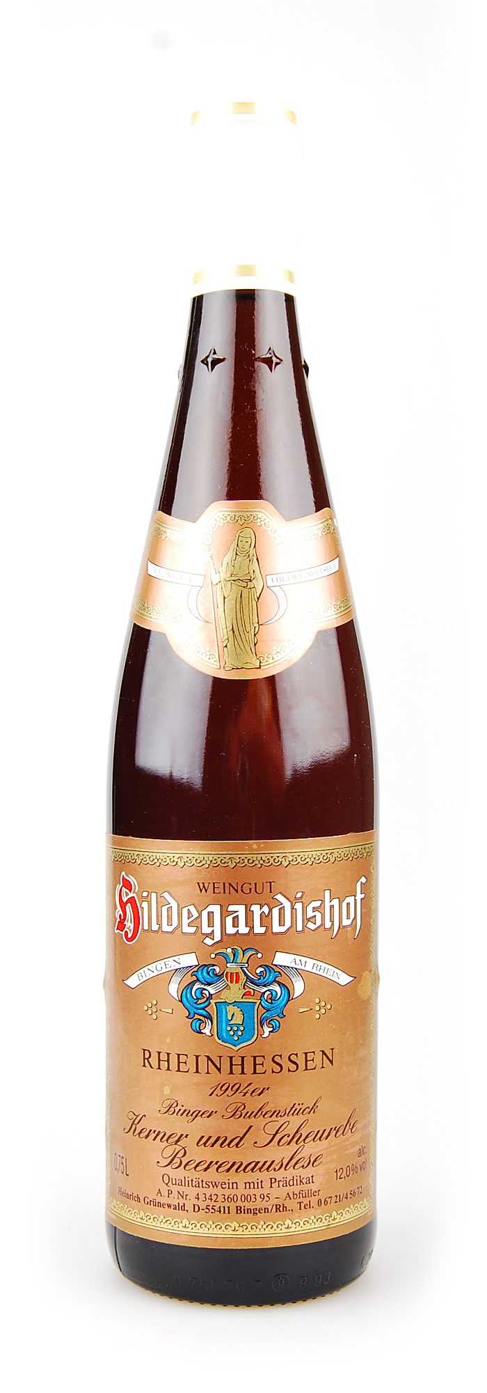 Wein 1994 Binger Bubenstück Beerenauslese Kerner & Scheurebe