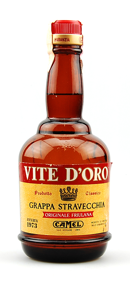 Grappa 1973 Vite d'Oro Camel Stravecchia Friulana