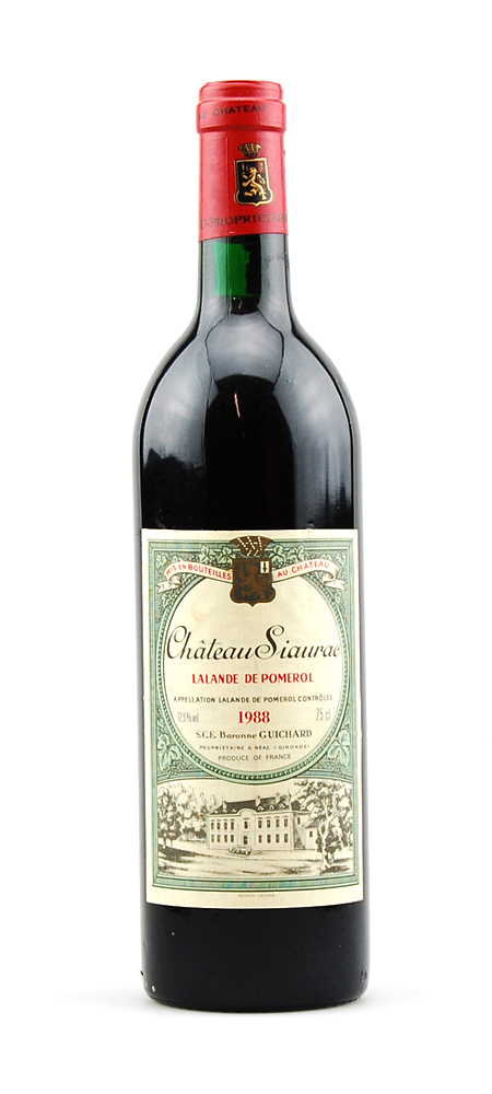 Wein 1988 Chateau Siaurac Lalande de Pomerol